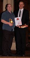 Kevin Davies of The Carers' Resource - Older Volunteer of the Year 2010
